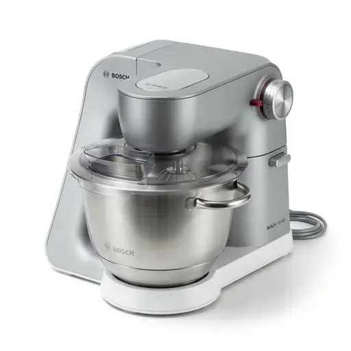 Robot pâtissier Bosch MUM5XL72 gris argent et bol inox